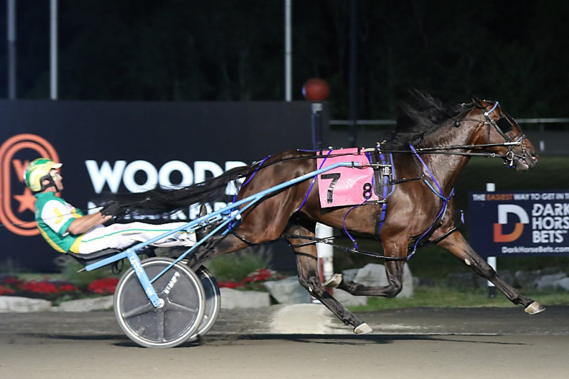 Stockade Seelster and Jody Jamieson winning Monday's second OSS Gold division.